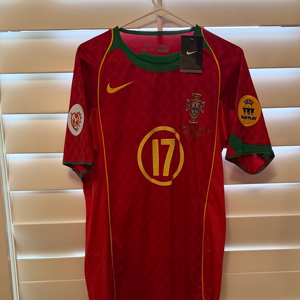 Portugal Ronaldo euro 2004 jersey